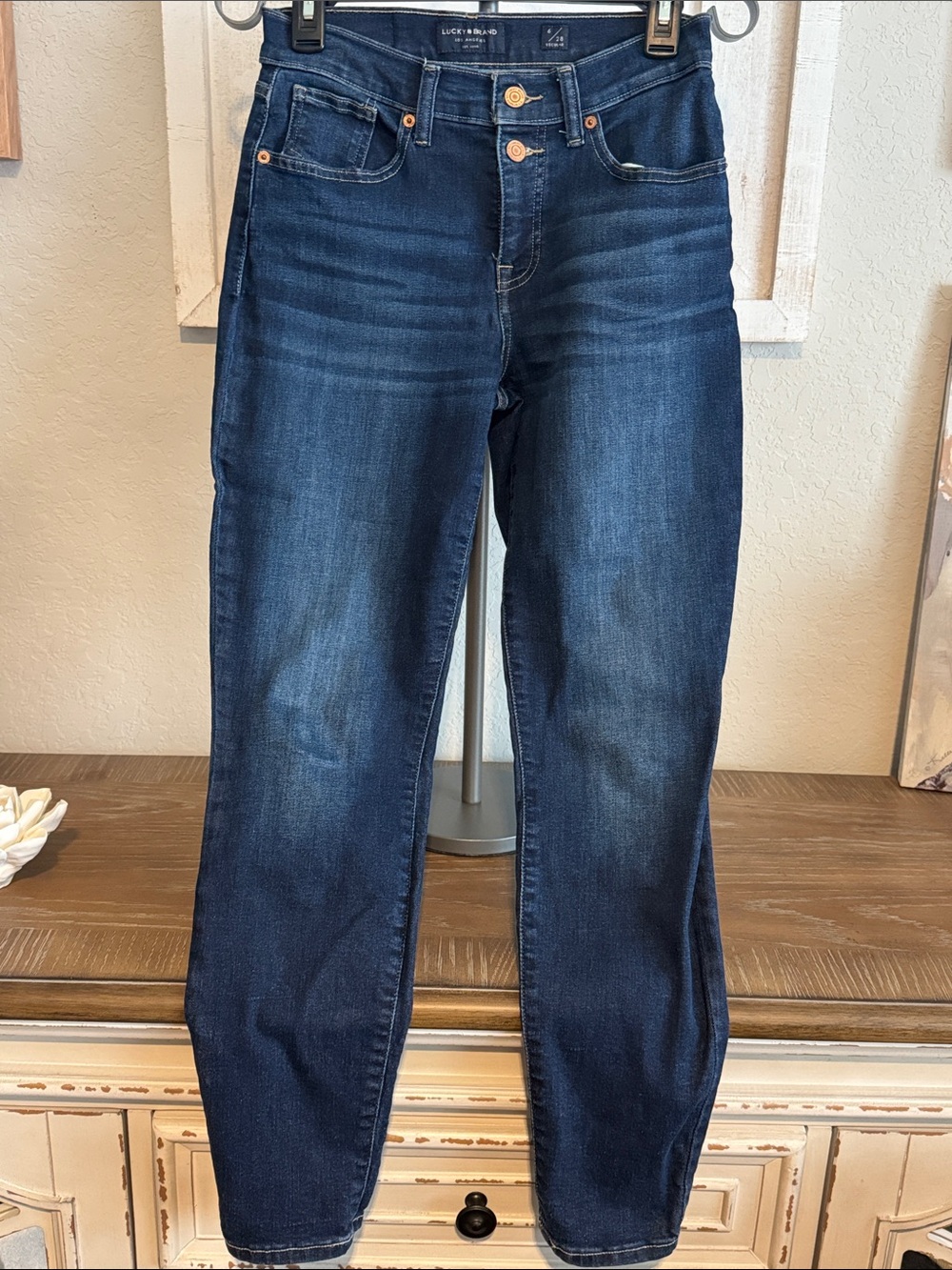 Lucky Brand Indigo Straight Leg Jeans